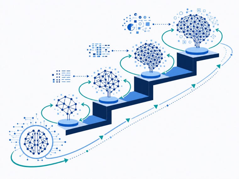 Auto self-evolution: a model leveling itself up from its own outputs